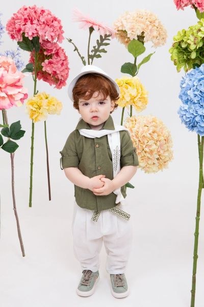 bbbbbbbbbbΒαπτιστικά ρούχα αγόρι Bambolino Apollonas