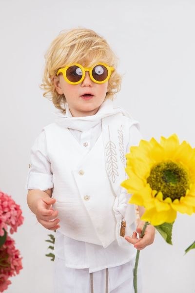 bbbbbbbbbbΒαπτιστικά ρούχα αγόρι Bambolino Nikolas