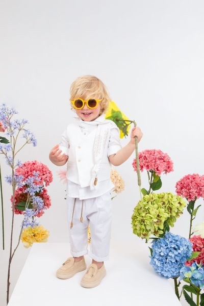 bbbbbbbbbbΒαπτιστικά ρούχα αγόρι Bambolino Nikolas