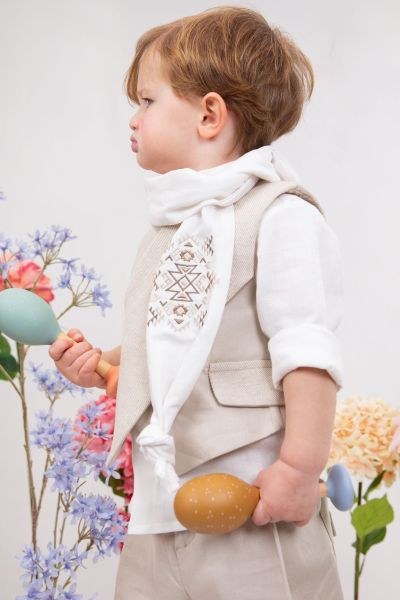 bbbbbbbbbbΒαπτιστικά ρούχα Bambolino Peter