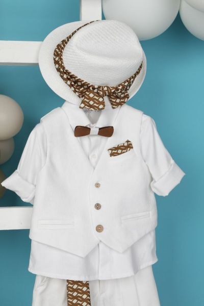 bbbbbbbbbbΒαπτιστικά ρούχα αγόρι Bambolino Stefan