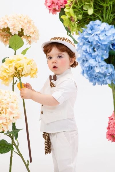 bbbbbbbbbbΒαπτιστικά ρούχα αγόρι Bambolino Stefan