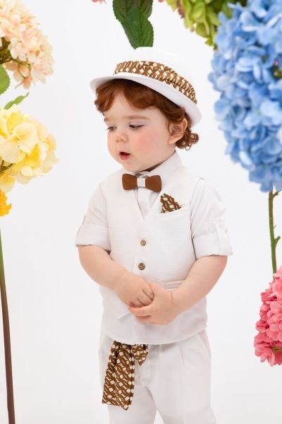 bbbbbbbbbbΒαπτιστικά ρούχα αγόρι Bambolino Stefan