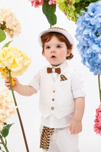 bbbbbbbbbbΒαπτιστικά ρούχα αγόρι Bambolino Stefan