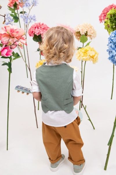 bbbbbbbbbbΒαπτιστικά ρούχα αγόρι Bambolino Billy