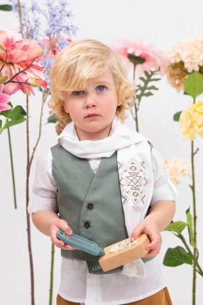 bbbbbbbbbbΒαπτιστικά ρούχα αγόρι Bambolino Billy