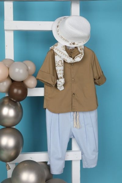 bbbbbbbbbbΒαπτιστικά ρούχα αγόρι Bambolino Alvaro