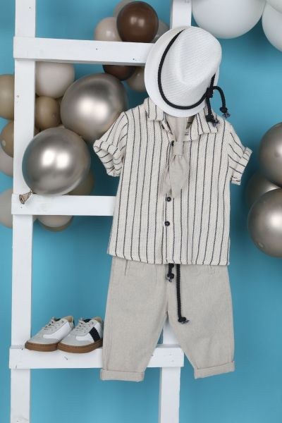 bbbbbbbbbbΒαπτιστικά ρούχα αγόρι Bambolino Adam