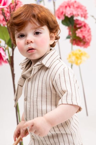 bbbbbbbbbbΒαπτιστικά ρούχα αγόρι Bambolino Alfonso