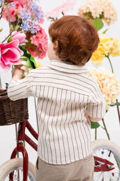 bbbbbbbbbbΒαπτιστικά ρούχα αγόρι Bambolino Alfonso