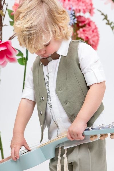 bbbbbbbbbbΒαπτιστικά ρούχα αγόρι Bambolino Elias