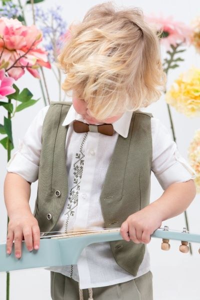 bbbbbbbbbbΒαπτιστικά ρούχα αγόρι Bambolino Elias