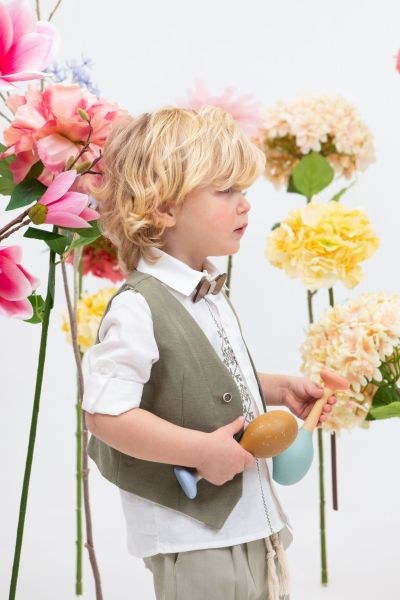 bbbbbbbbbbΒαπτιστικά ρούχα αγόρι Bambolino Elias