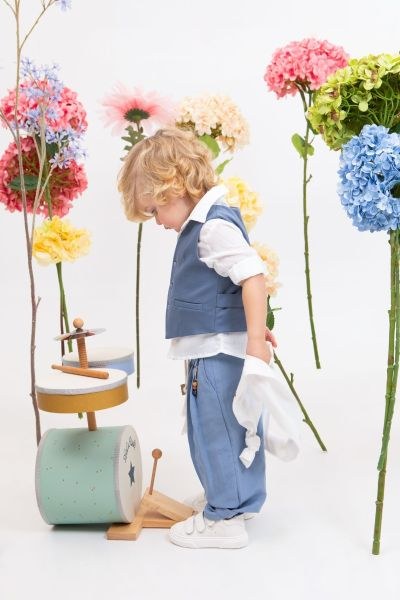 bbbbbbbbbbΒαπτιστικά ρούχα αγόρι Bambolino Esteban