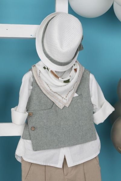 bbbbbbbbbbΒαπτιστικά ρούχα αγόρι Bambolino Karl