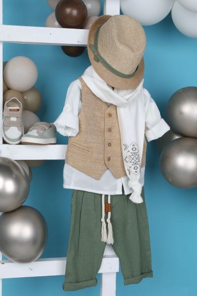 bbbbbbbbbbΒαπτιστικά ρούχα αγόρι Bambolino Chris