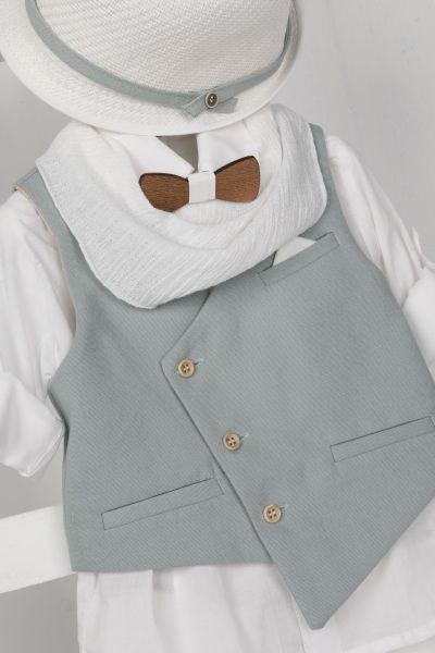 bbbbbbbbbbΒαπτιστικά ρούχα αγόρι Bambolino Louis