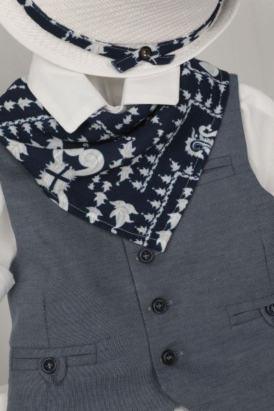 bbbbbbbbbbΒαπτιστικά ρούχα αγόρι Bambolino Liam