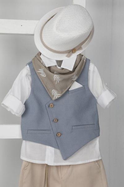 bbbbbbbbbbΒαπτιστικά ρούχα αγόρι Bambolino Leandros