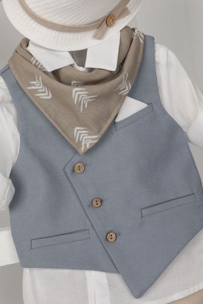 bbbbbbbbbbΒαπτιστικά ρούχα αγόρι Bambolino Leandros