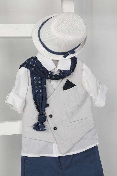 bbbbbbbbbbΒαπτιστικά ρούχα αγόρι Bambolino Logan