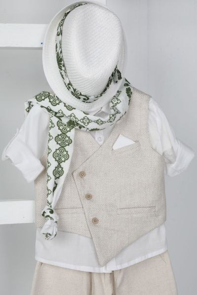 bbbbbbbbbbΒαπτιστικά ρούχα αγόρι Bambolino Menelaos