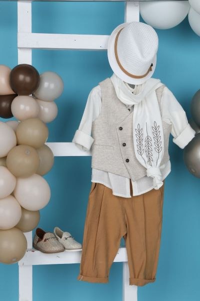 bbbbbbbbbbΒαπτιστικά ρούχα αγόρι Bambolino Nikitas