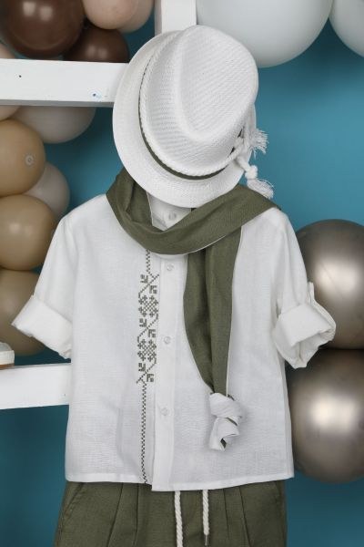 bbbbbbbbbbΒαπτιστικά ρούχα αγόρι Bambolino Odisseas