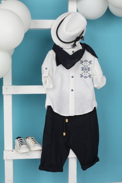 bbbbbbbbbbΒαπτιστικά ρούχα αγόρι Bambolino Oliver