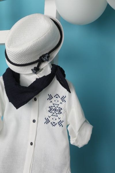 bbbbbbbbbbΒαπτιστικά ρούχα αγόρι Bambolino Oliver