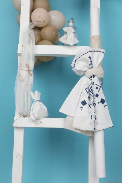 bbbbbbbbbbΒαπτιστικά ρούχα αγόρι Bambolino Orestis