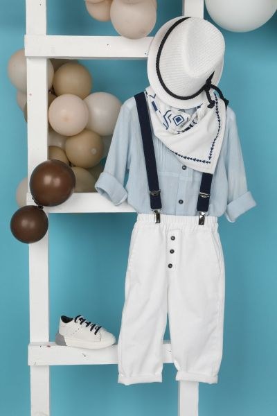 bbbbbbbbbbΒαπτιστικά ρούχα αγόρι Bambolino Orestis