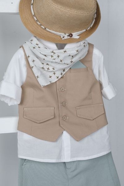 bbbbbbbbbbΒαπτιστικά ρούχα αγόρι Bambolino Patrick