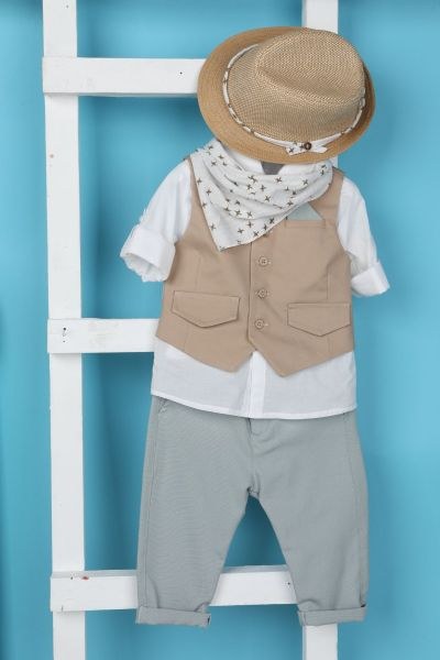 bbbbbbbbbbΒαπτιστικά ρούχα αγόρι Bambolino Patrick