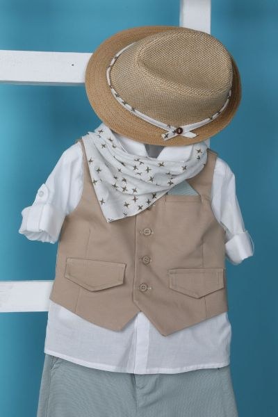 bbbbbbbbbbΒαπτιστικά ρούχα αγόρι Bambolino Patrick