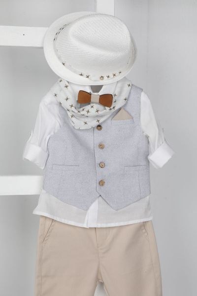 bbbbbbbbbbΒαπτιστικά ρούχα αγόρι Bambolino Dereck