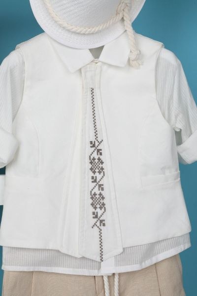 bbbbbbbbbbΒαπτιστικά ρούχα αγόρι Bambolino Fanis