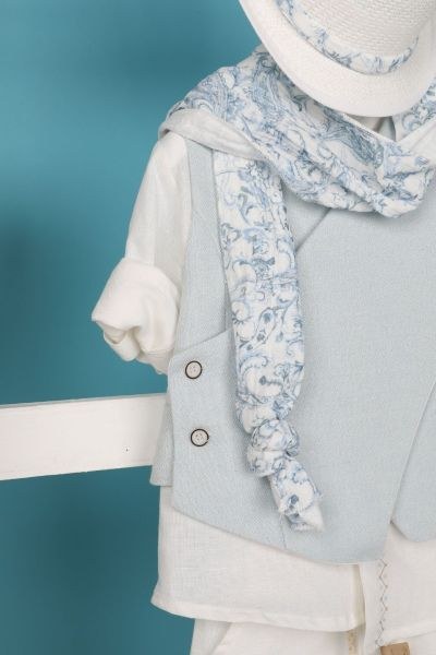 bbbbbbbbbbΒαπτιστικά ρούχα αγόρι Bambolino Fabio