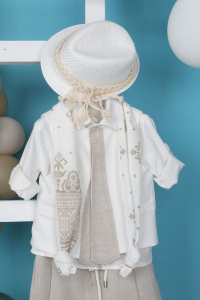 bbbbbbbbbbΒαπτιστικά ρούχα αγόρι Bambolino Gonzalo