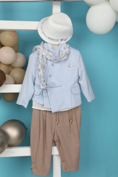 bbbbbbbbbbΒαπτιστικά ρούχα αγόρι Bambolino Rocco