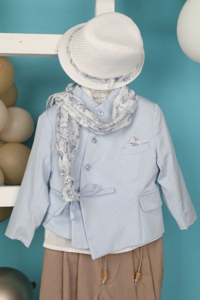 bbbbbbbbbbΒαπτιστικά ρούχα αγόρι Bambolino Rocco