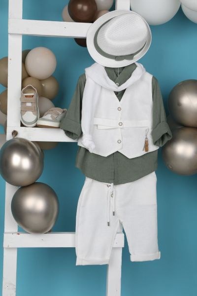 bbbbbbbbbbΒαπτιστικά ρούχα αγόρι Bambolino Sasha