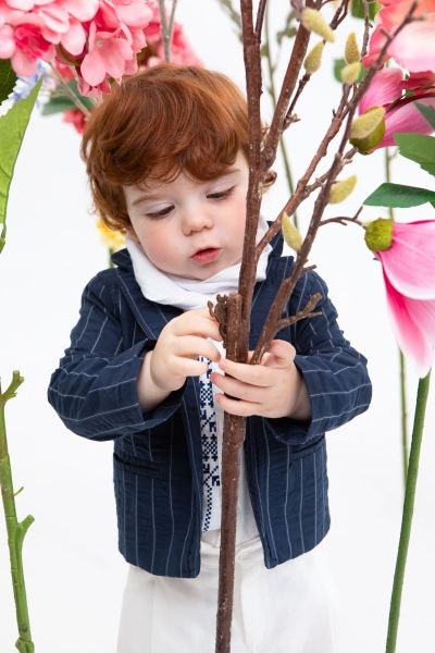 bbbbbbbbbbΒαπτιστικά ρούχα αγόρι Bambolino Juan