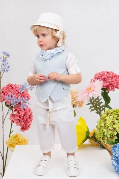 bbbbbbbbbbΒαπτιστικά ρούχα αγόρι Bambolino Fabio