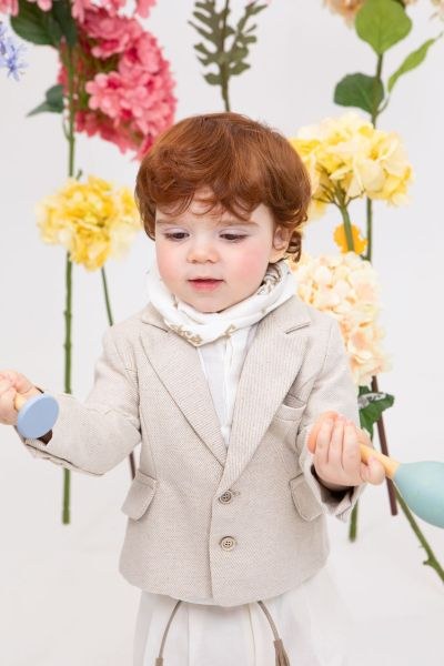 bbbbbbbbbbΒαπτιστικά ρούχα αγόρι Bambolino Myles