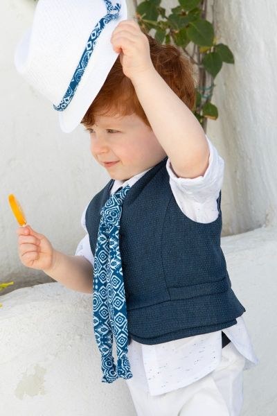 bbbbbbbbbbΒαπτιστικά ρούχα για αγόρι Bambolino Moses