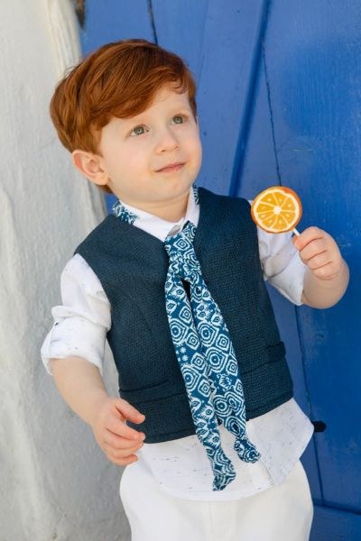 bbbbbbbbbbΒαπτιστικά ρούχα για αγόρι Bambolino Moses