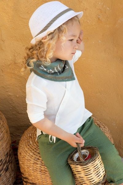 bbbbbbbbbbΒαπτιστικά ρούχα για αγόρι Bambolino Vieri