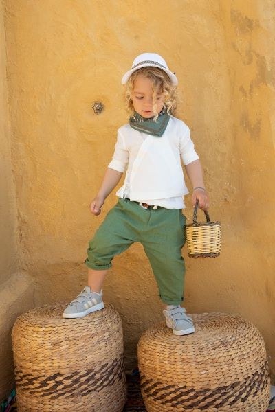 bbbbbbbbbbΒαπτιστικά ρούχα για αγόρι Bambolino Vieri