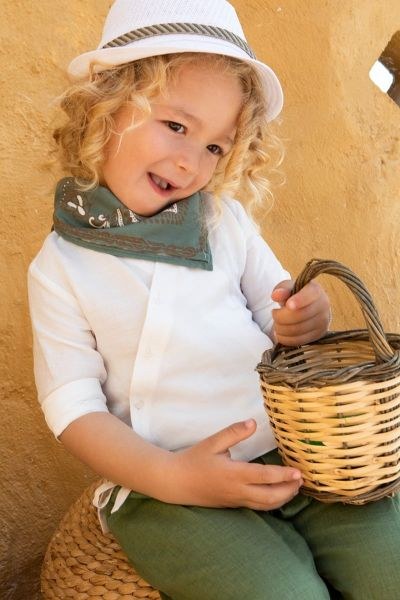 bbbbbbbbbbΒαπτιστικά ρούχα για αγόρι Bambolino Vieri